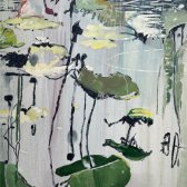 image 01ca_jamie_madison-pond_poetry_ii_oil_on_linen_detail_view_43in_x_49_inches_framed-jpg