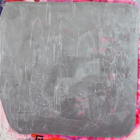 image 12_joey_piziali-color_study_silver_and_-pink_2008_48in_x_48in_acrylic_metallic_paint_and_found_billboard_paper_on_canvas-jpg
