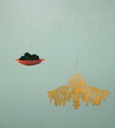 image 01_kaoru_mansour-blackberry_and_chandelier_2015_54in_x_44in_acrylic_22k_gold_leaf_and_ink_on_canvas-jpg